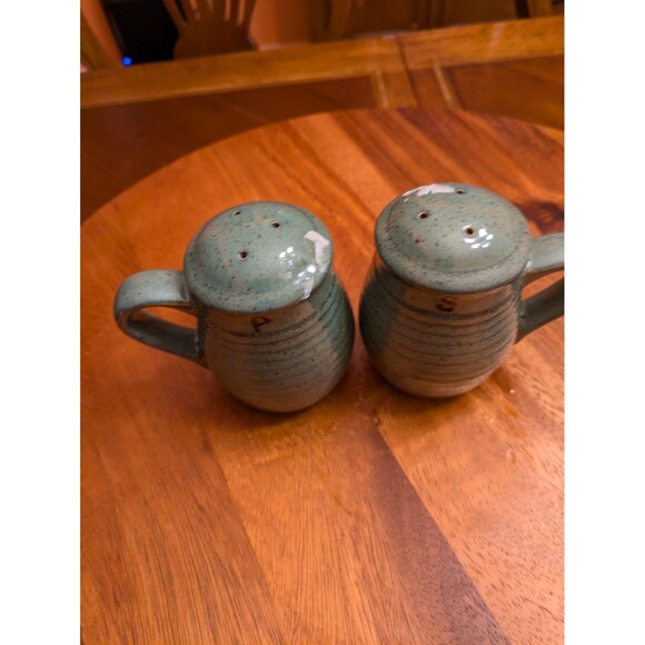 Salt Pepper Set for Dining Table & Kitchen Ceramic Salt and Pepper Shakers 80 ml - Picture 1 of 7